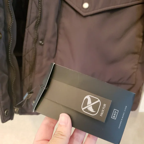 Nwt andrew marc new york down amy jacket l… - Picture 10 of 13